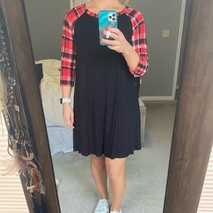 Plaid dress!
